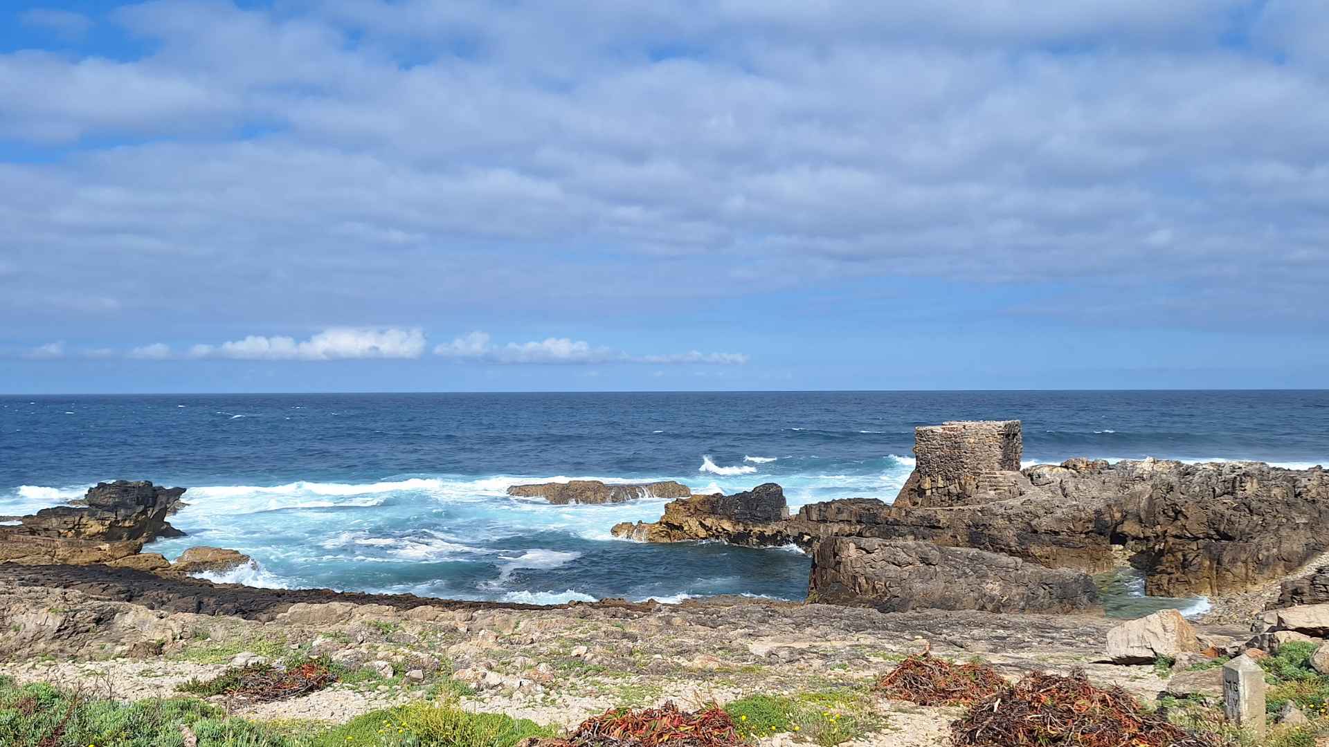 The coast of the Atlantic Ocean