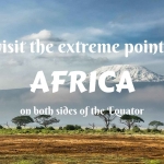 To visit the extreme points of Africa- on both sides of the Equator