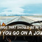 Key things that should be in the car when you go on a journey
