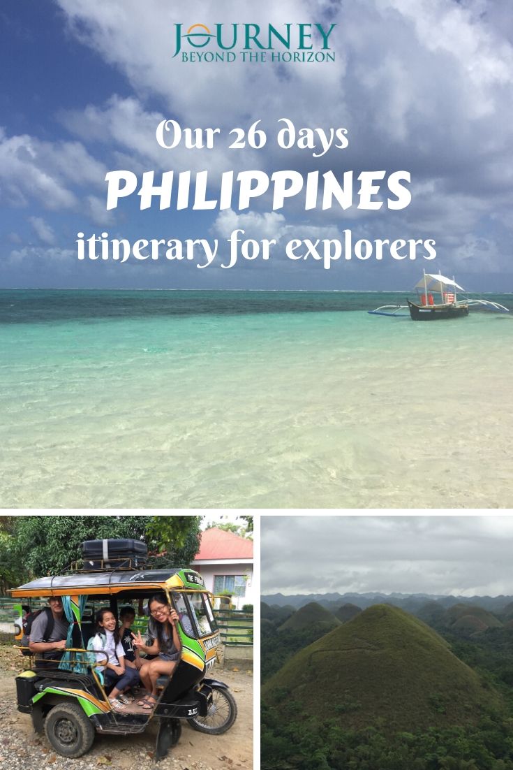 The Philippines is an incredibly beautiful island country. See our 26 days Philippines itinerary, built to explore as more as possible of this country!