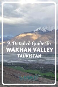 This is a basic detailed guide to the epic Wakhan Valley in Tajikistan, a small local world on an alternative route of the Pamir Highway.