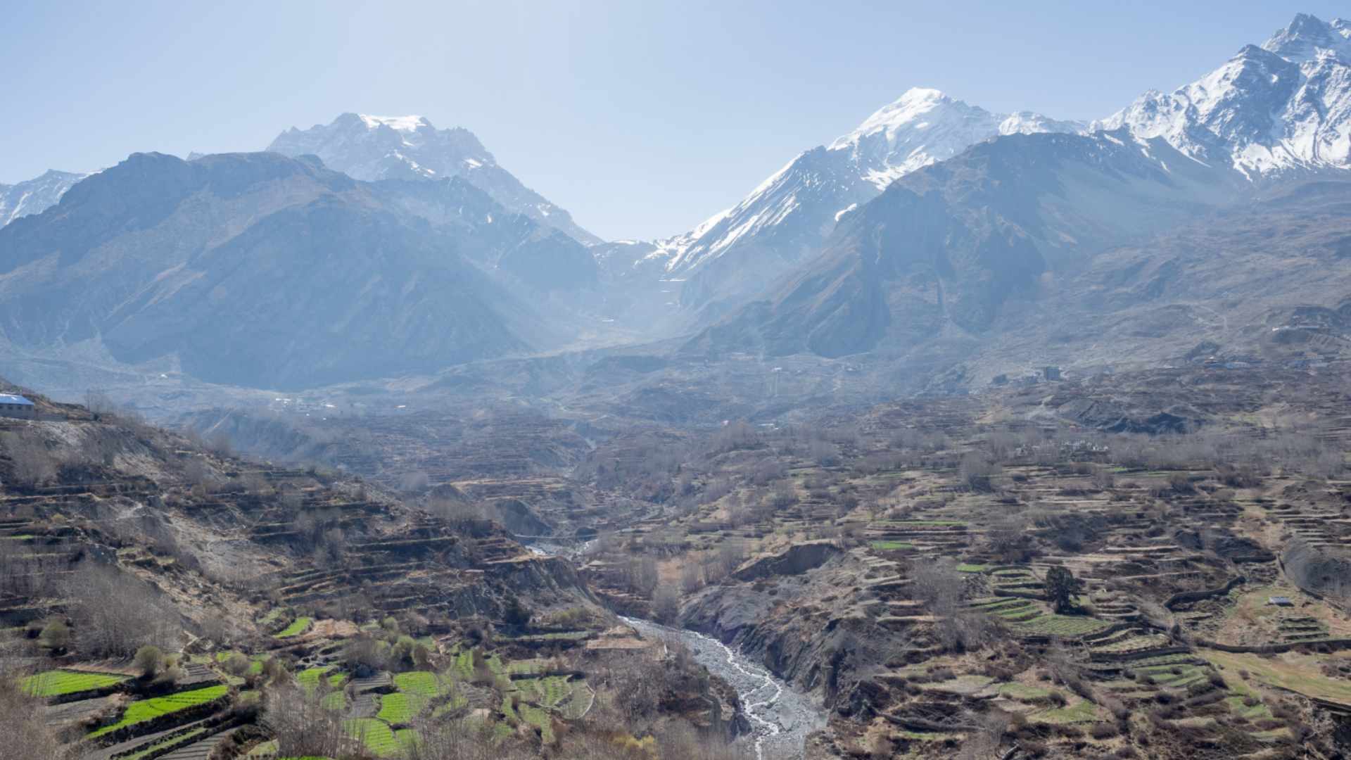 Kali Gandaki Gorge landscape