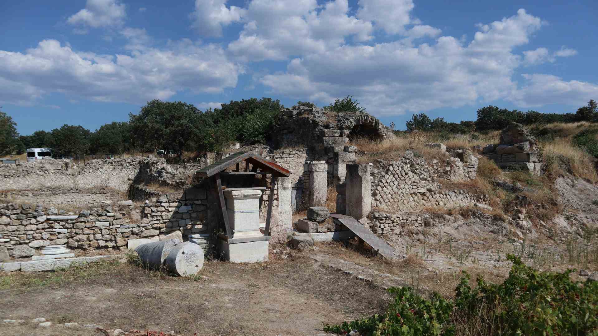 The ruins of Alexandria Troas