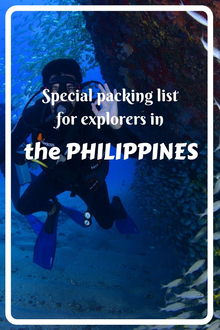 Get more information what specific activities you can do in the Philippines to explore the country, and packing list you need for them!