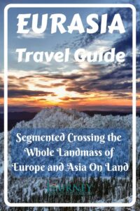 This is an Eurasia travel guide- a basic introduction about crossing the whole landmass of Europe and Asia with a proposed route.