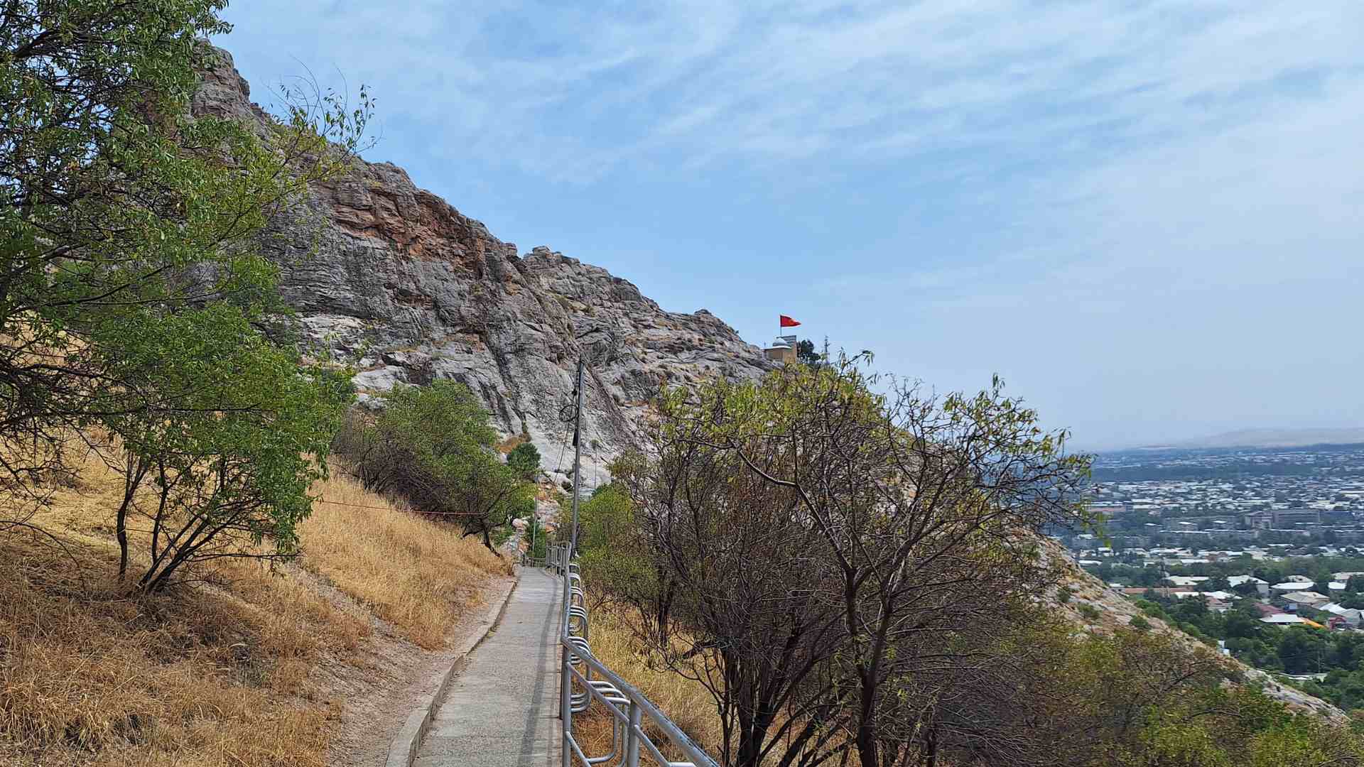 On the Mount Sulayman-Too trail