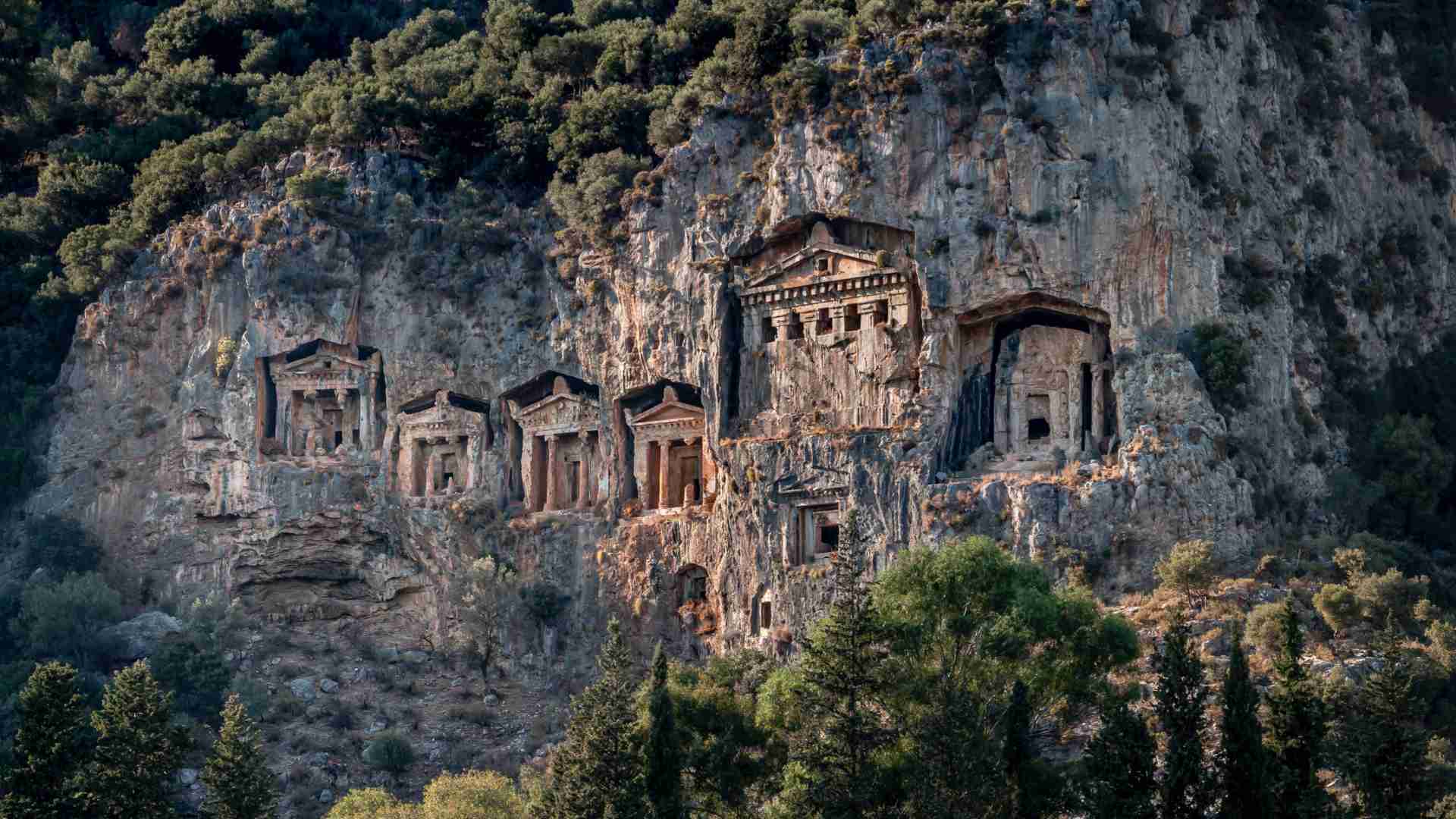The main Kaunos Tombs
