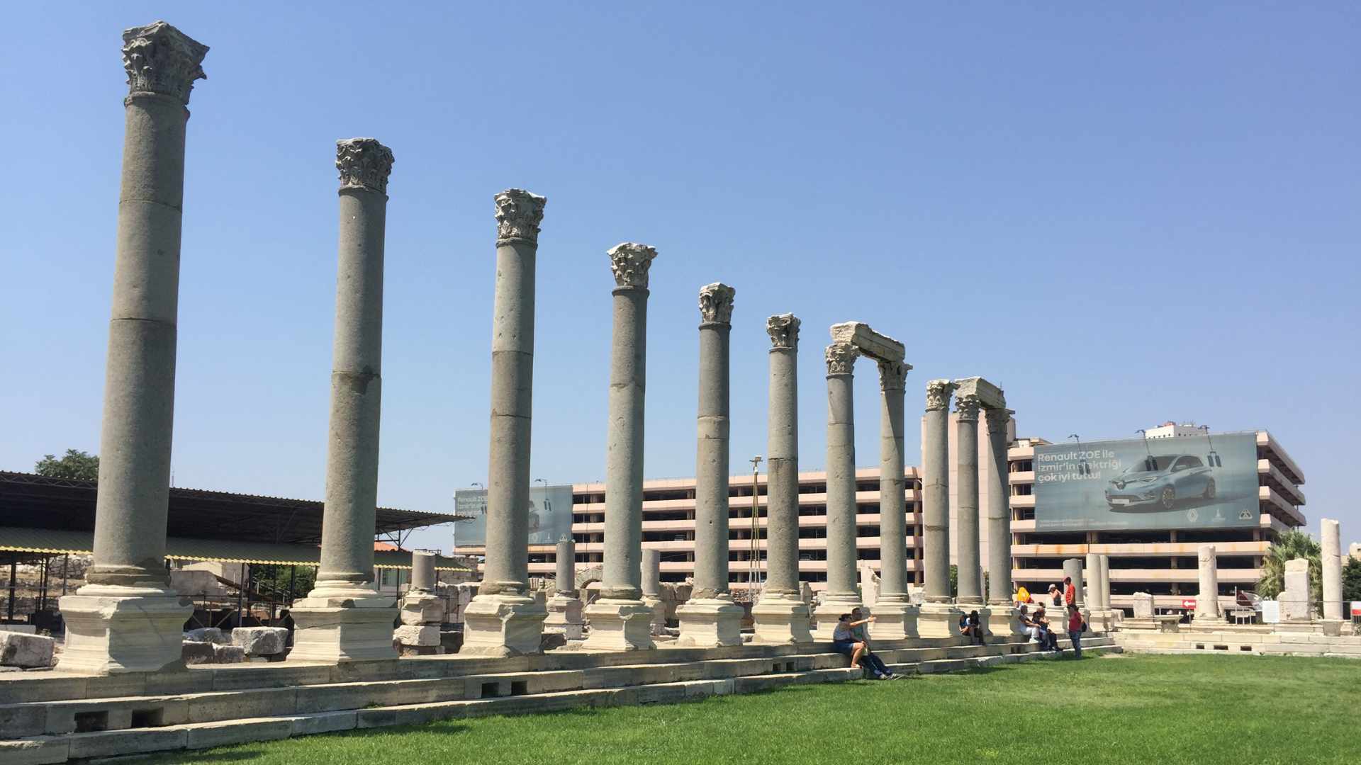 The Corinthian Collonade in the Agora of Smyrna