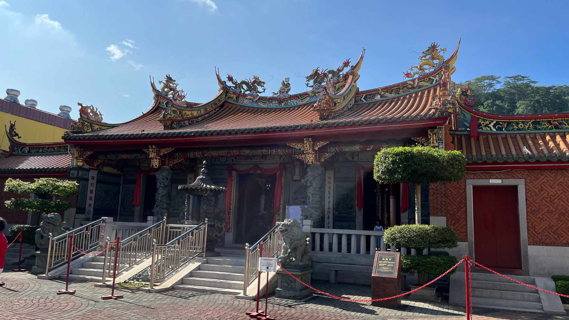 A Chinese temple in Chinatown