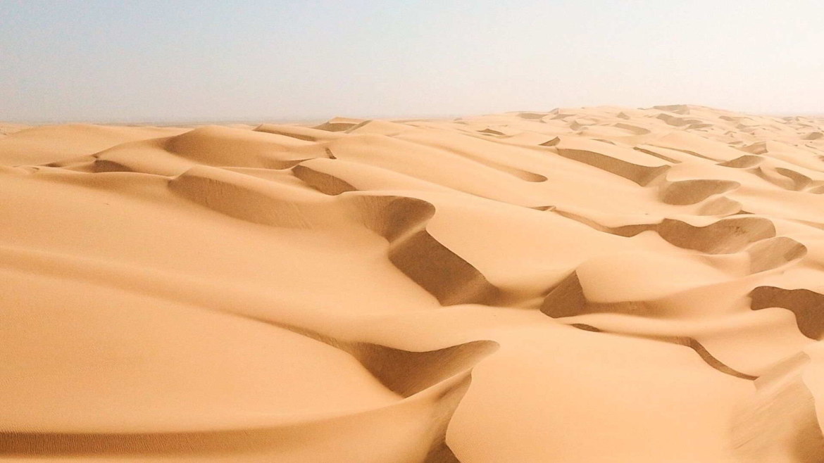 Taklamakan Desert- a vast sea of sand