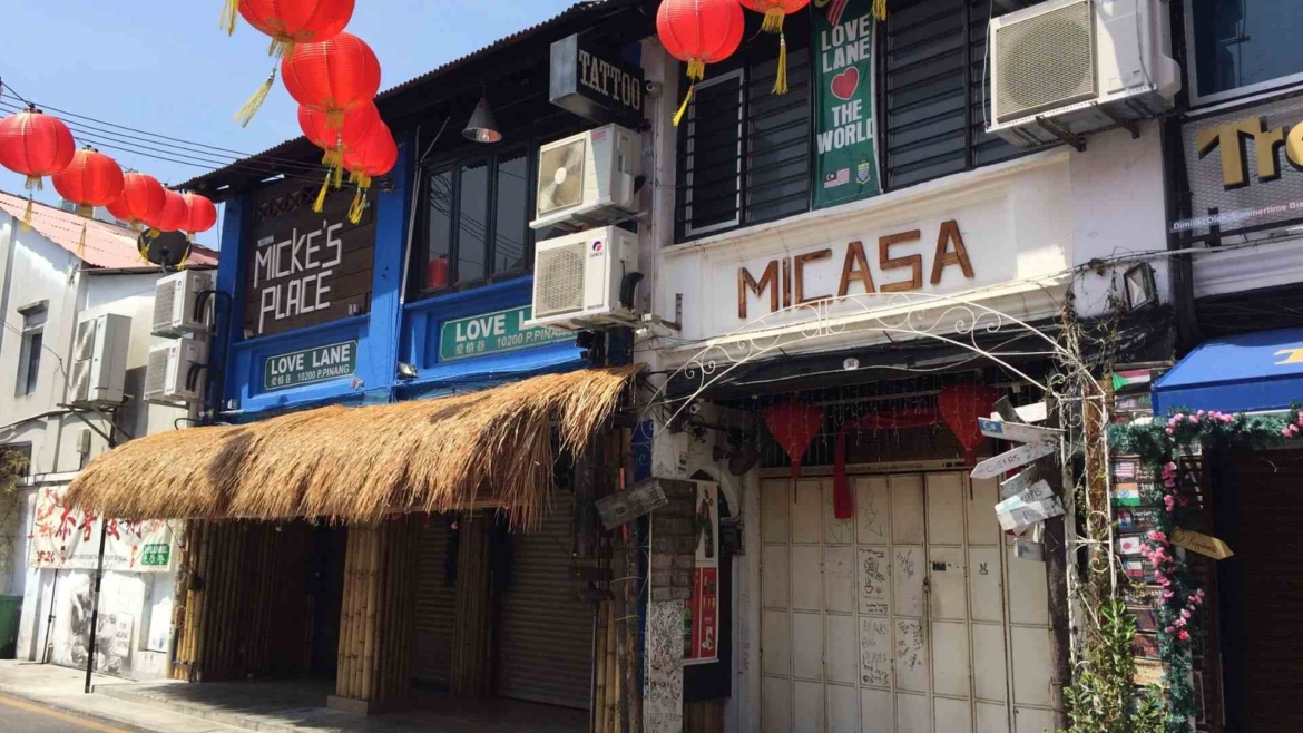 A house in Georgetown, Penang