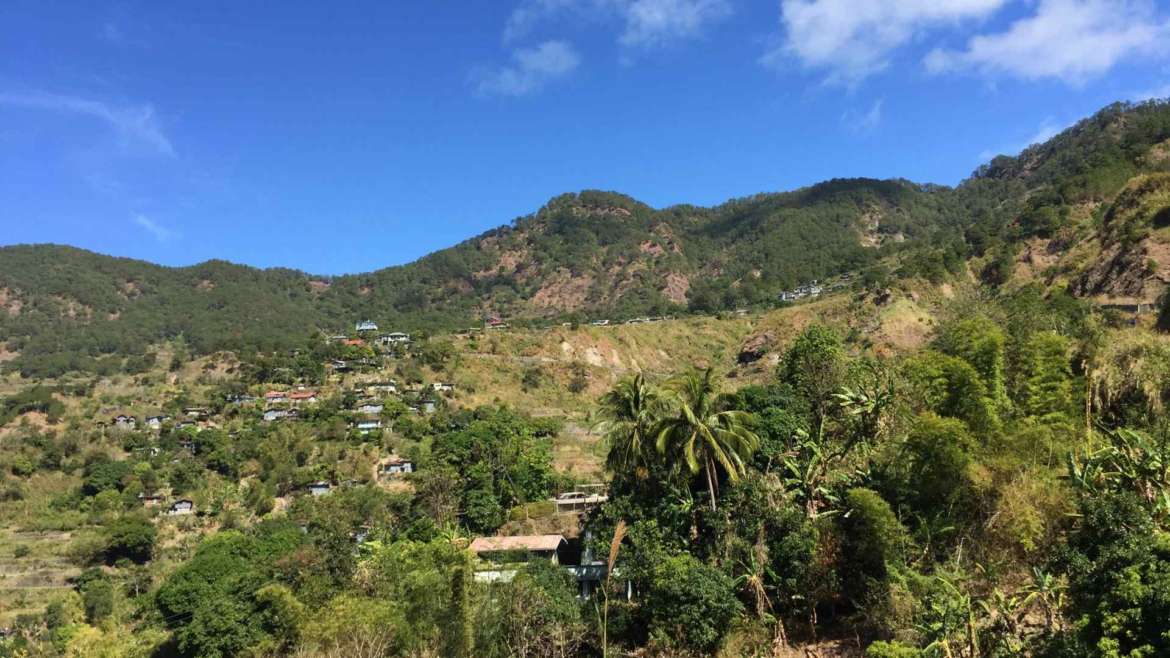 The mountains of Cordillera, Luzon Island, Philippines