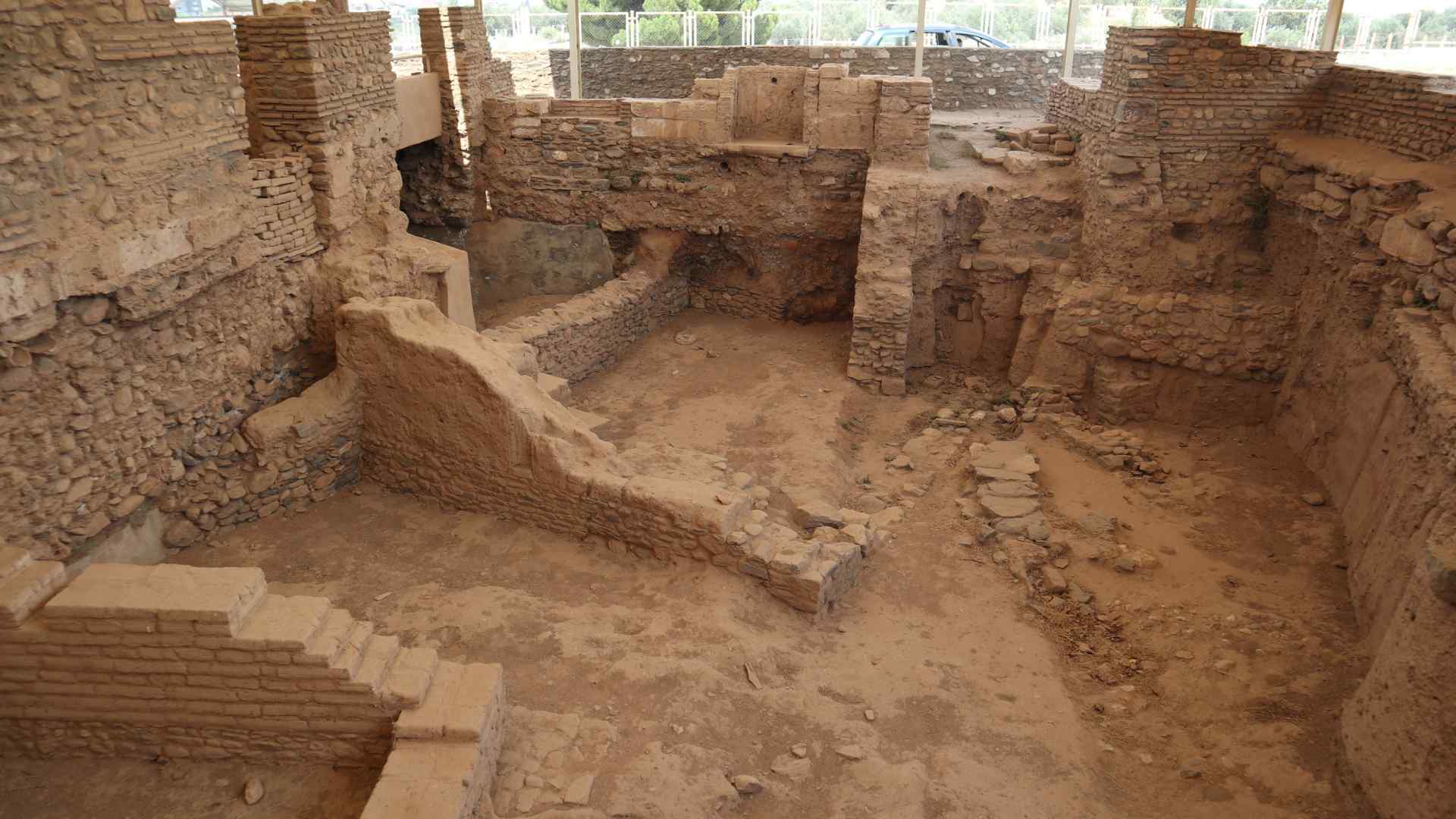 Ruins of ancient houses in Sardis
