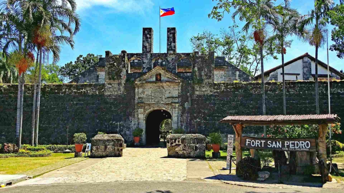 The gate of Fort San Pedro