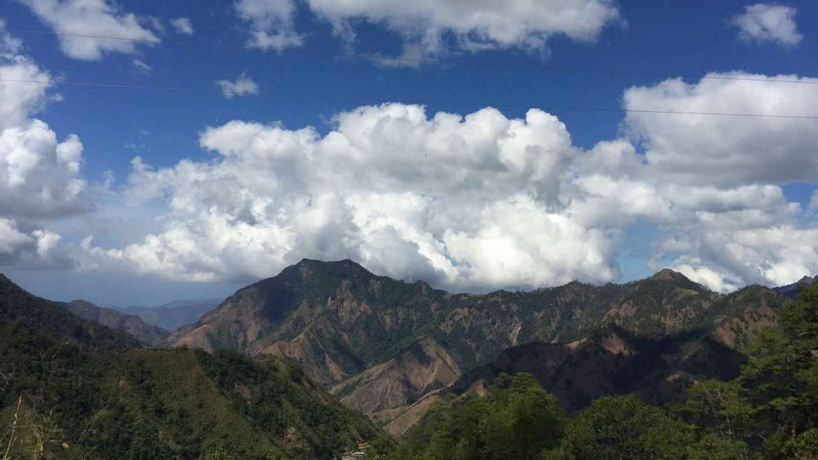 The mountains of Cordillera, Luzon Island, Philippines