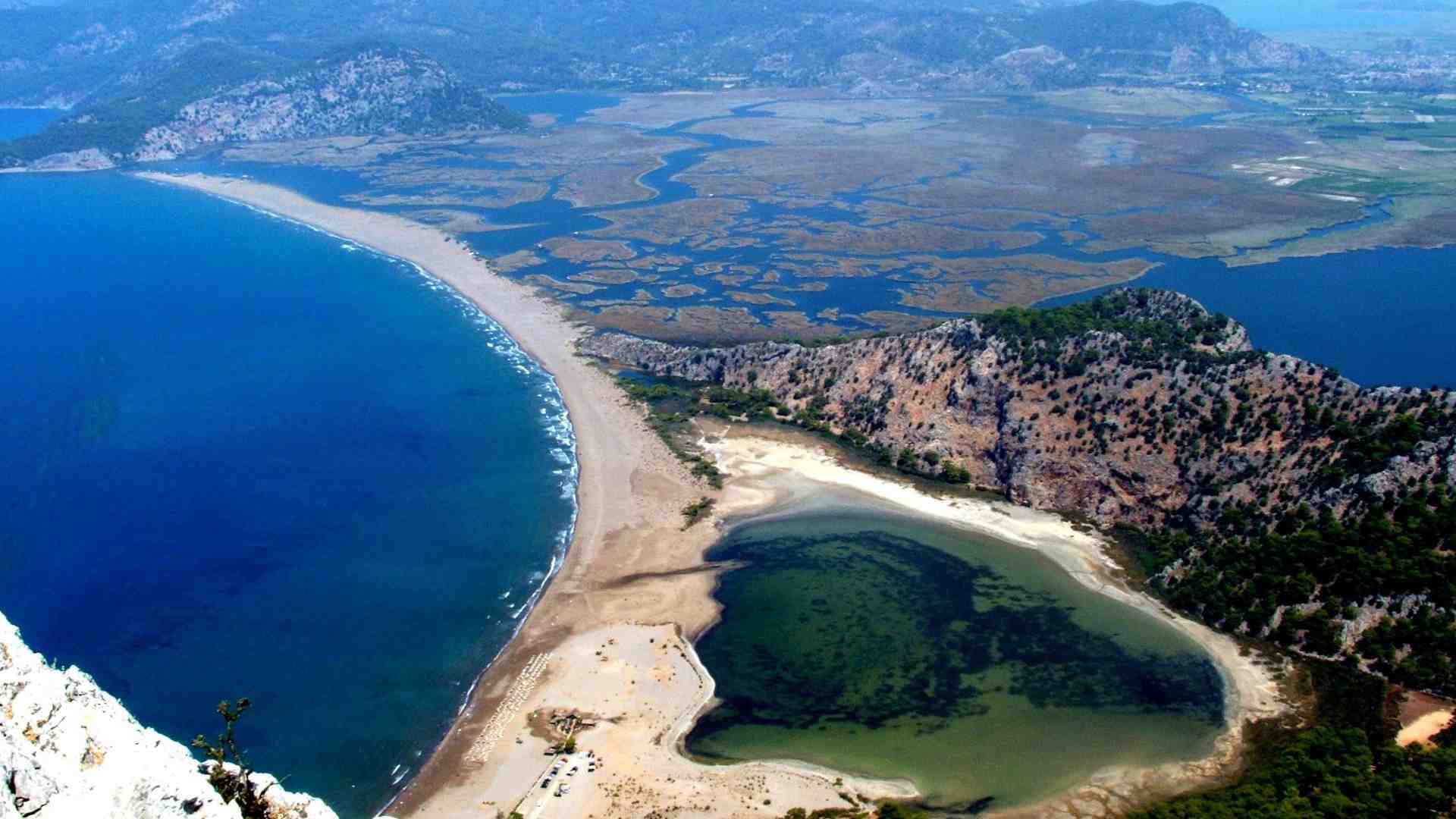 Iztuzu Beach from above