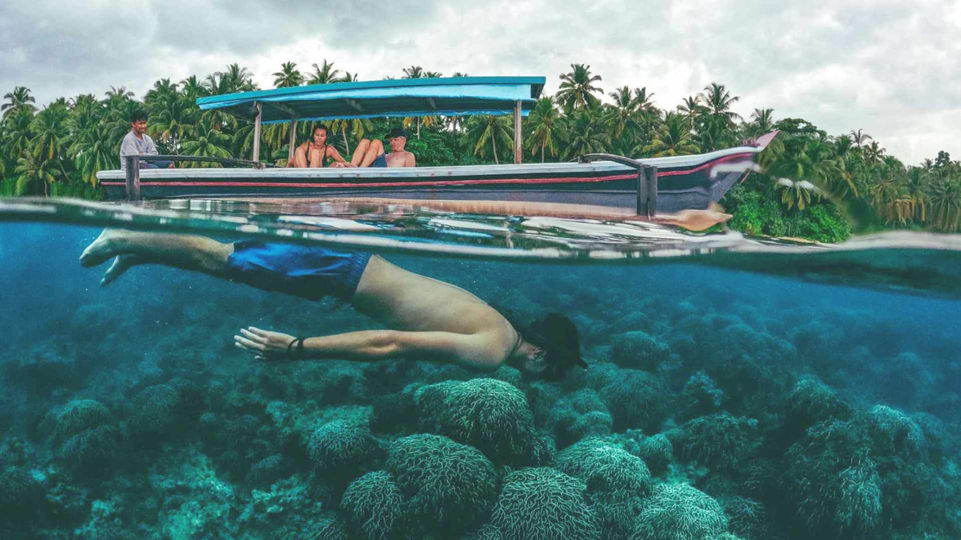 Snorkeling around the three north islands