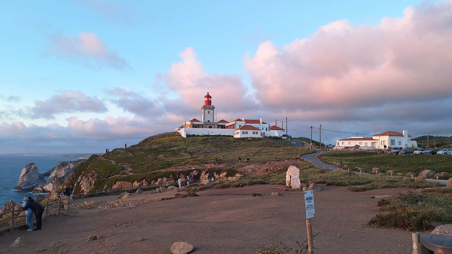Cabo da Roca with the Lighthouse