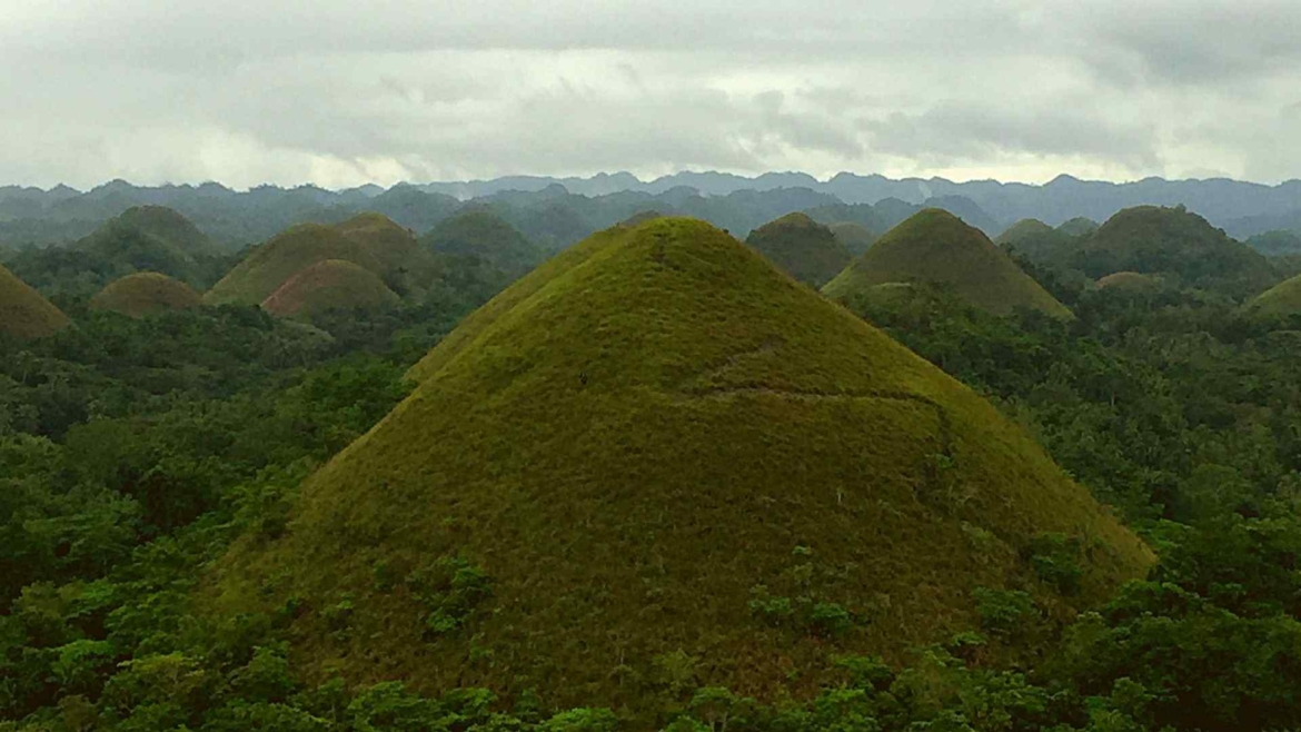 Chocolate Hills in Bohol Island