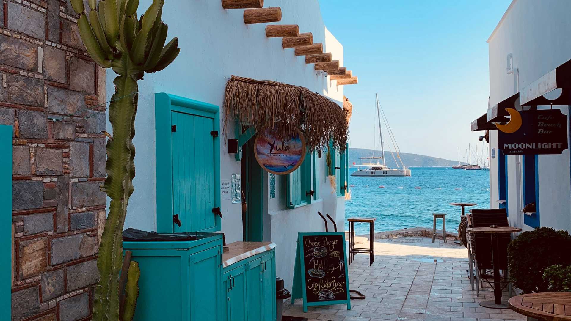 A local street in Bodrum