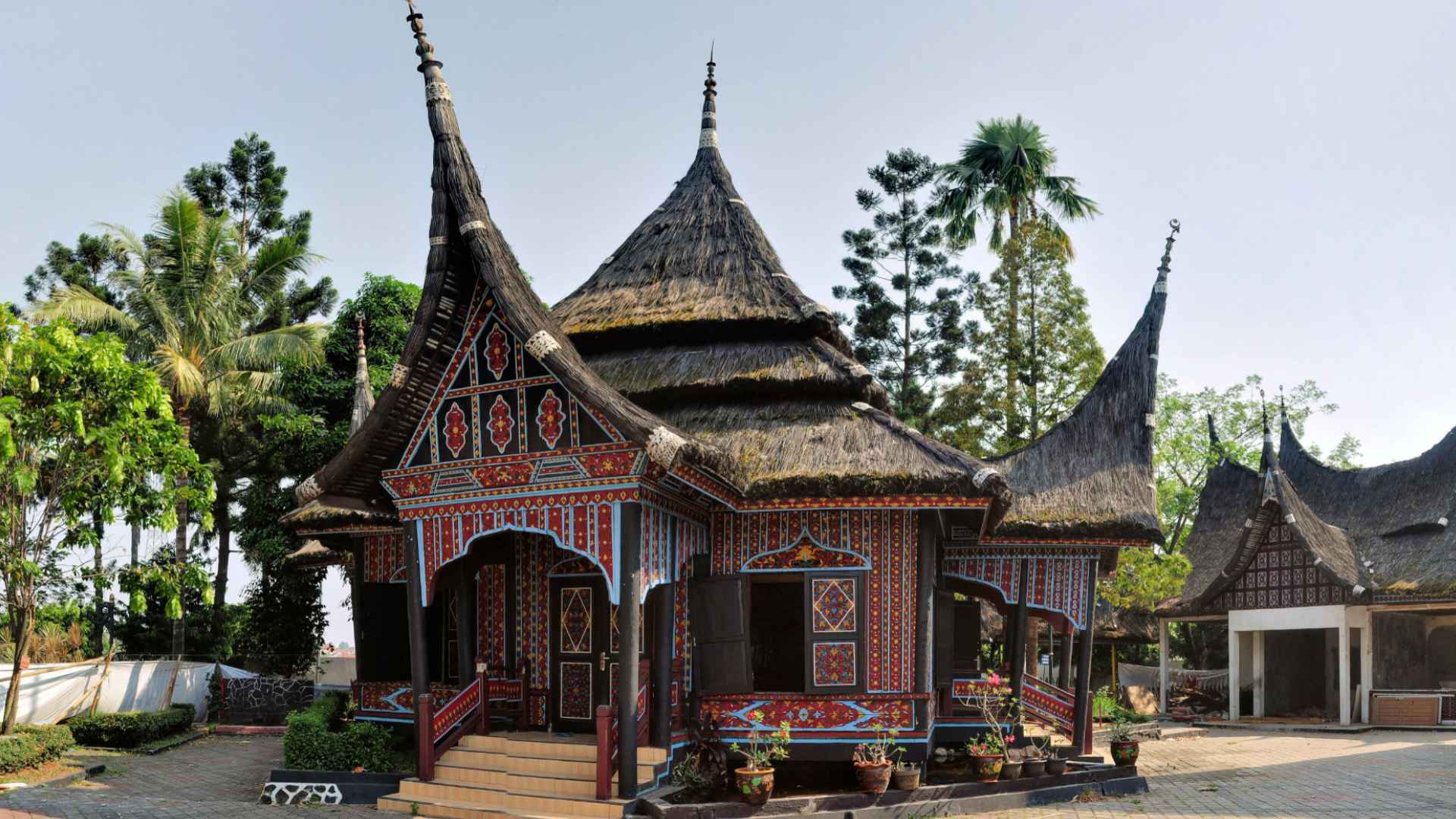Rumah Gadang- a traditional Minangkabau house