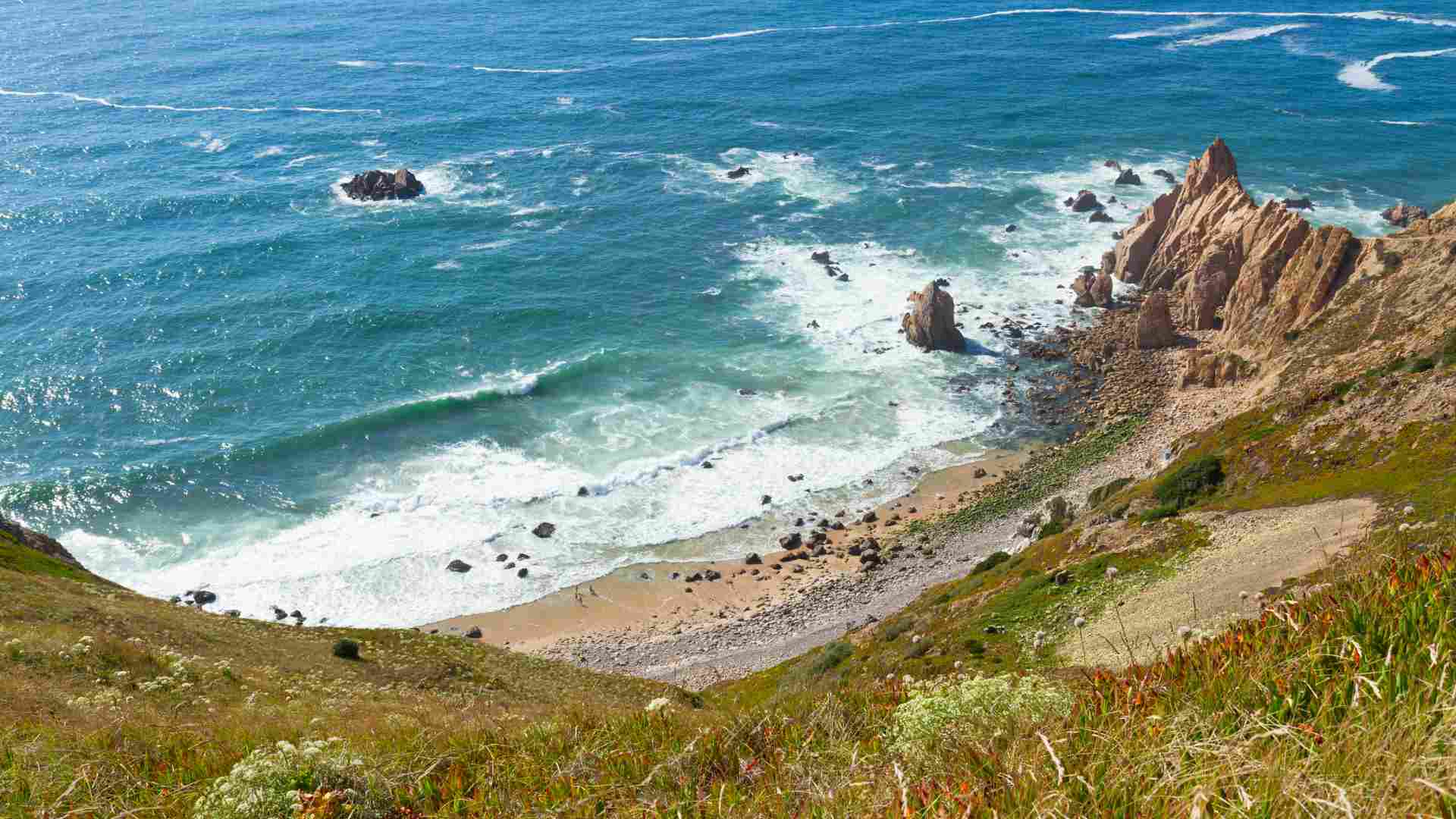 Praia da Ursa, the westernmost sandy beach in Eurasia