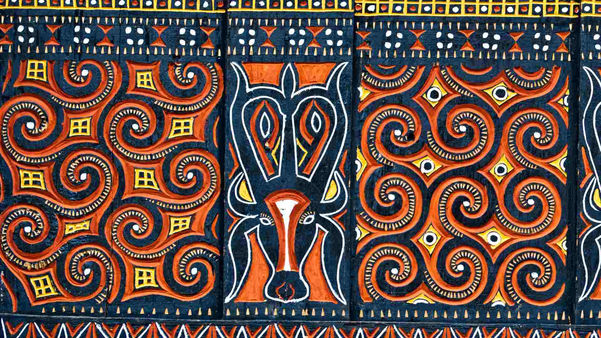 Traditional decoration from Sa'Dan village