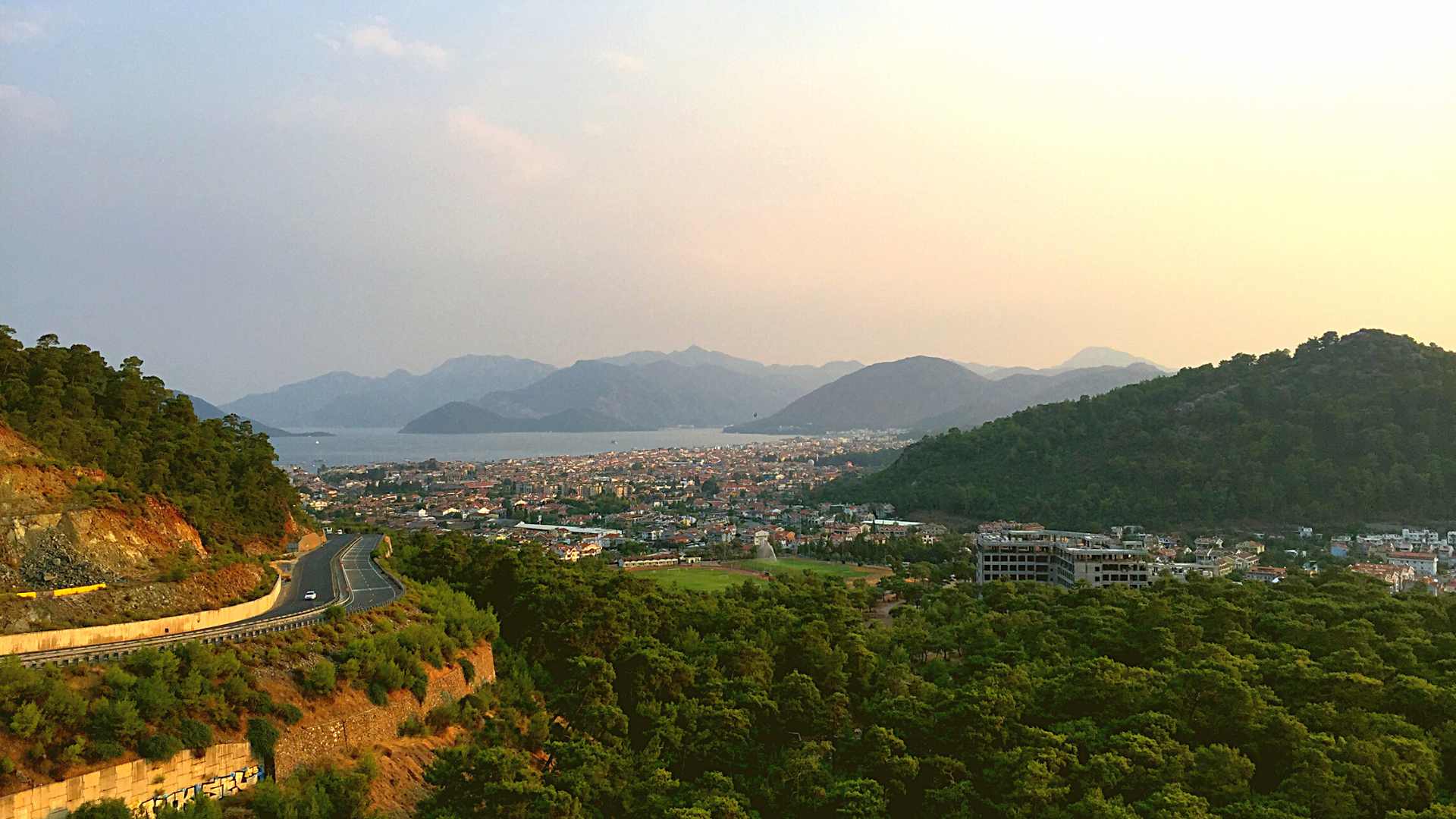 The first view of Marmaris