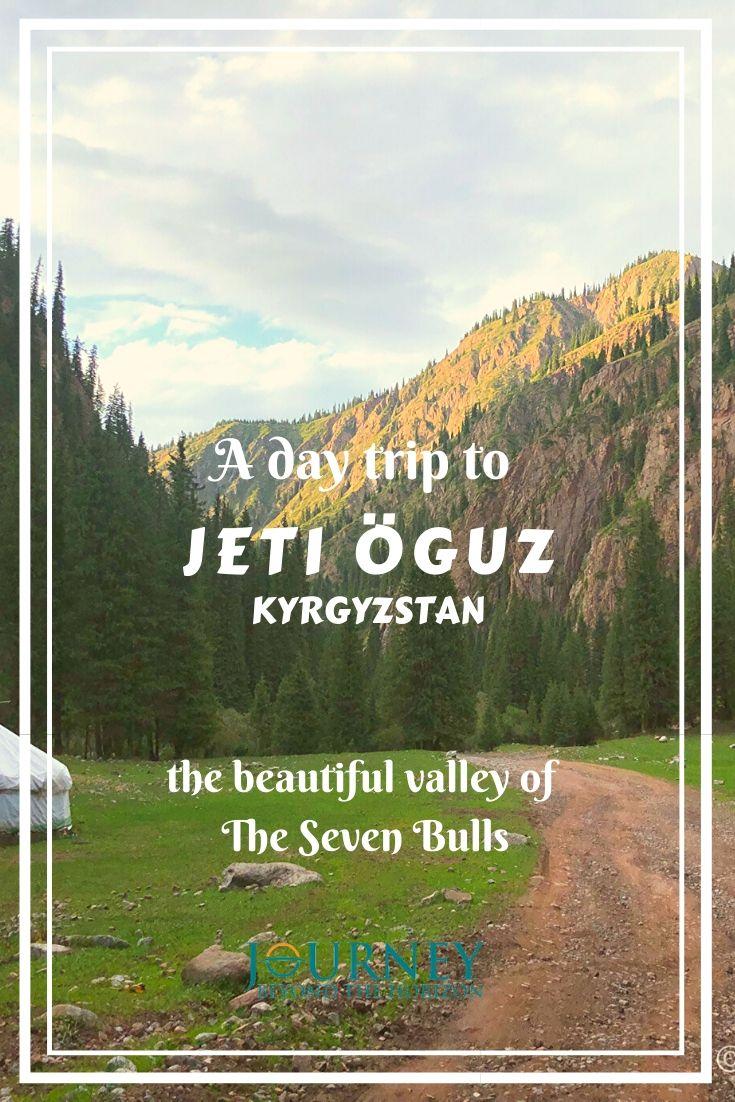 Let's make a day trip in one of the most fairy-tale places on the Earth- the valley of Jeti Oguz in Kyrgyzstan, and its Seven Bulls!
