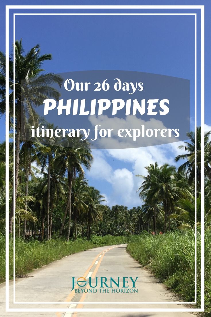 The Philippines is an incredibly beautiful island country. See our 26 days Philippines itinerary, built to explore as more as possible of this country!