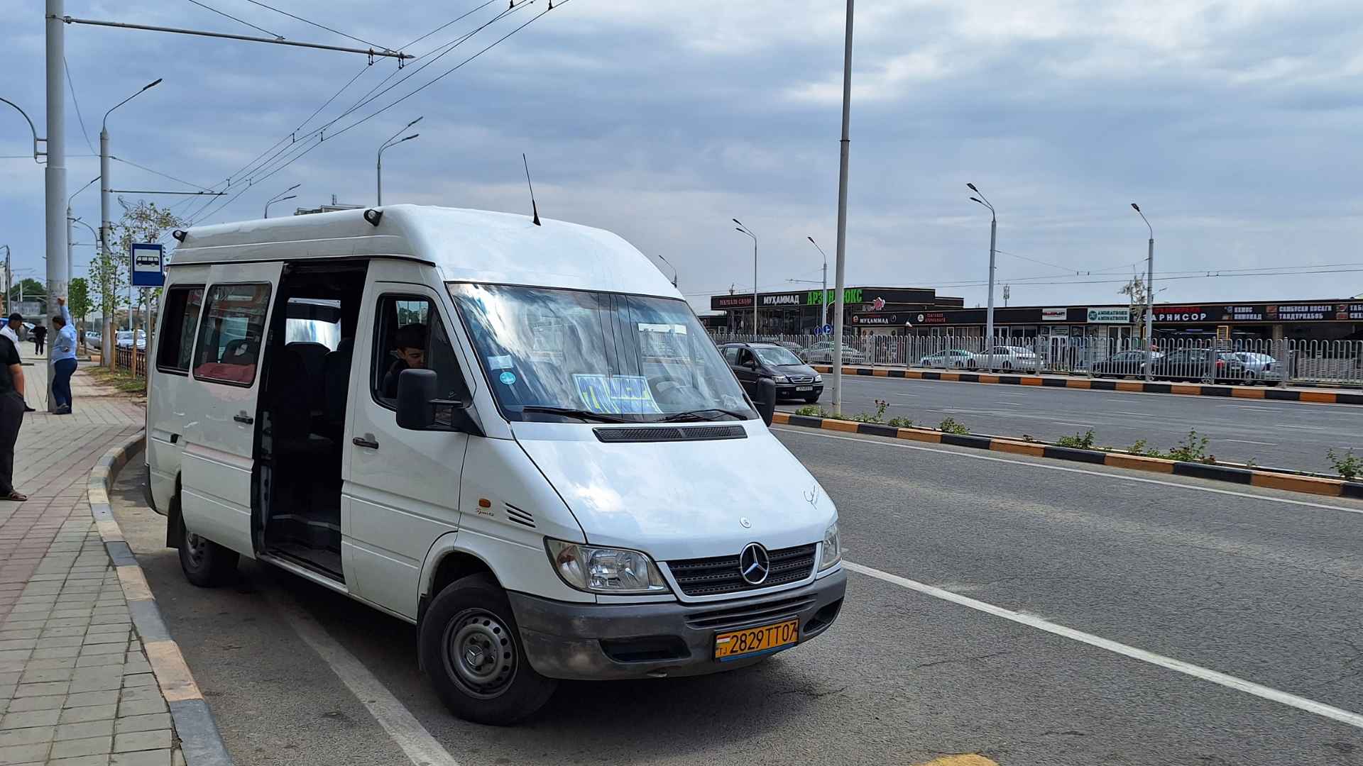 Marshrutka to Hisor in Zarnisor, Dushanbe