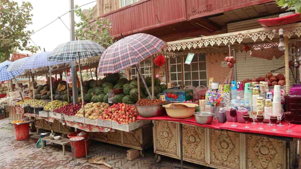 A journey to Kashgar- the fruits of Kashgar