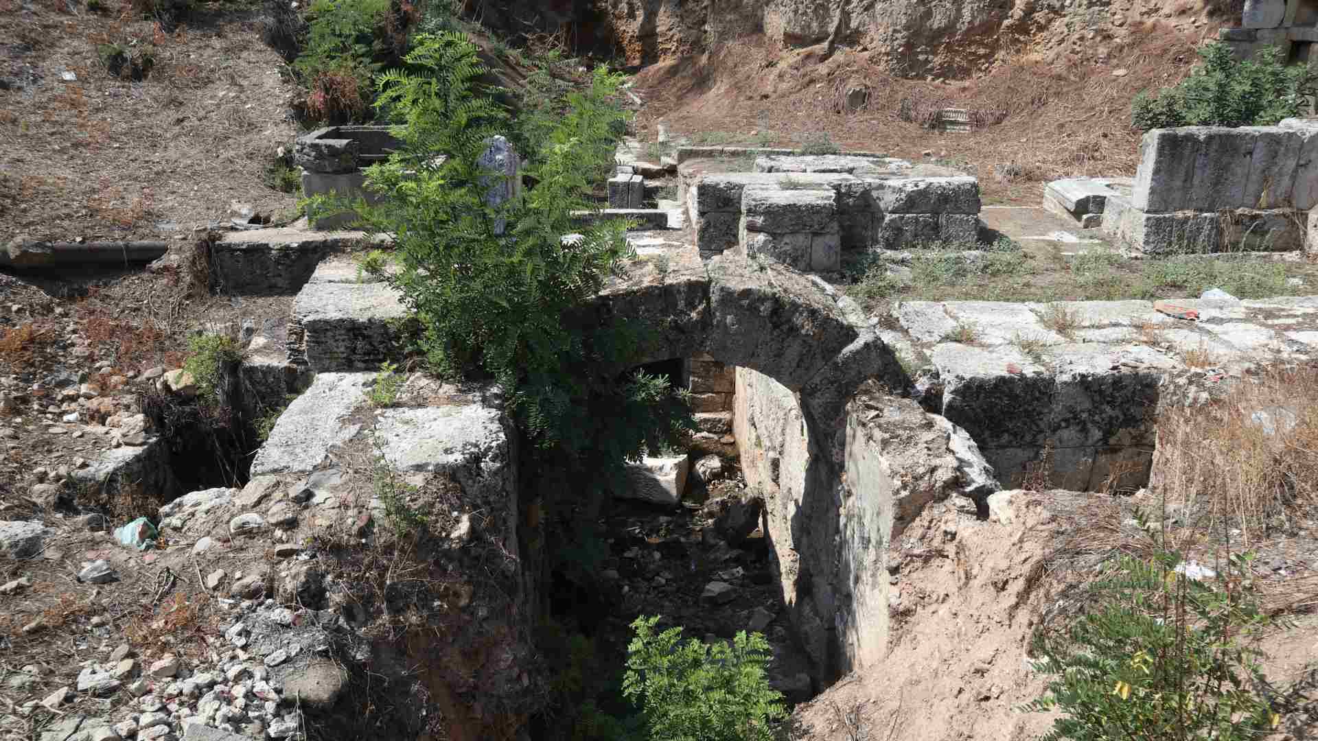 Remains of ancient Philadelphia