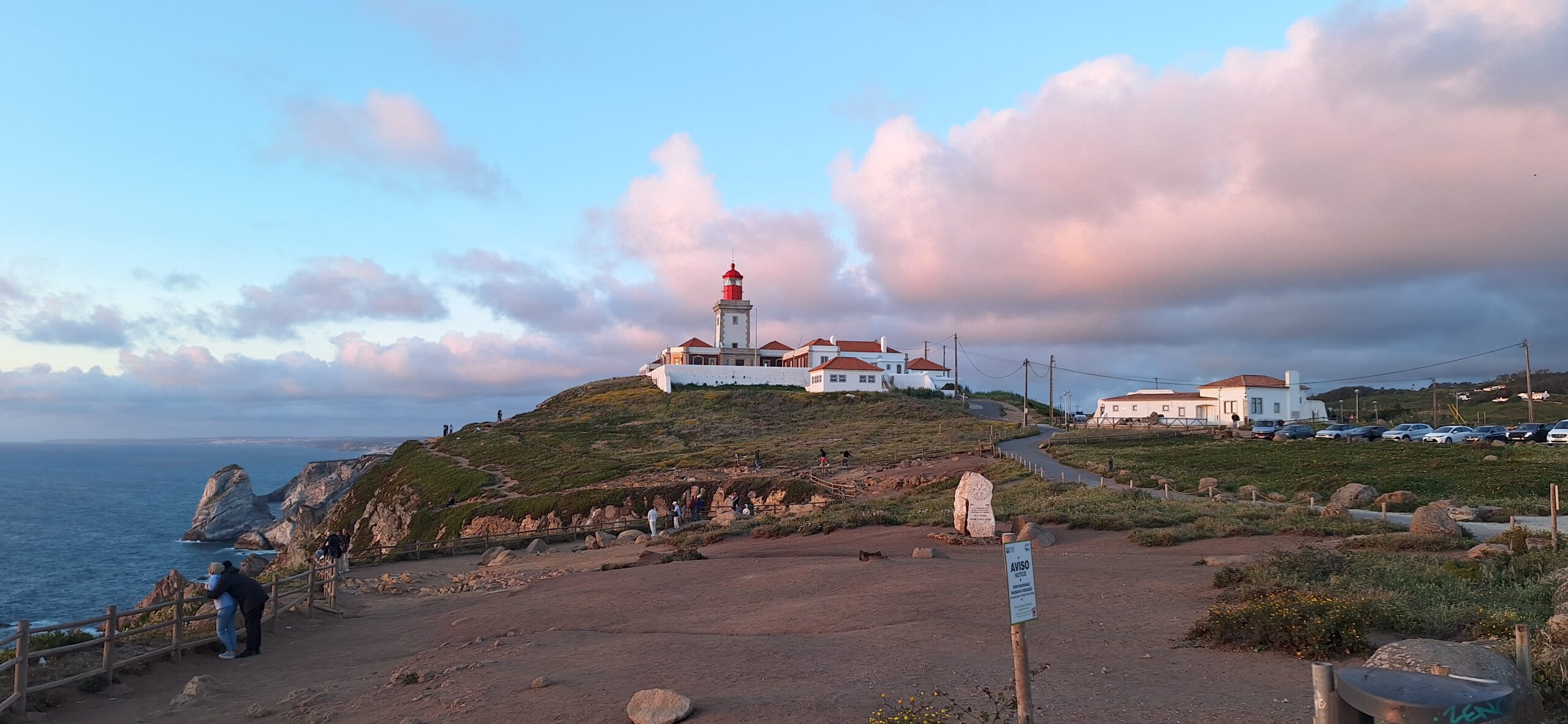 The lighthouse of Cabo da Roca- the westernmost point of Eurasia