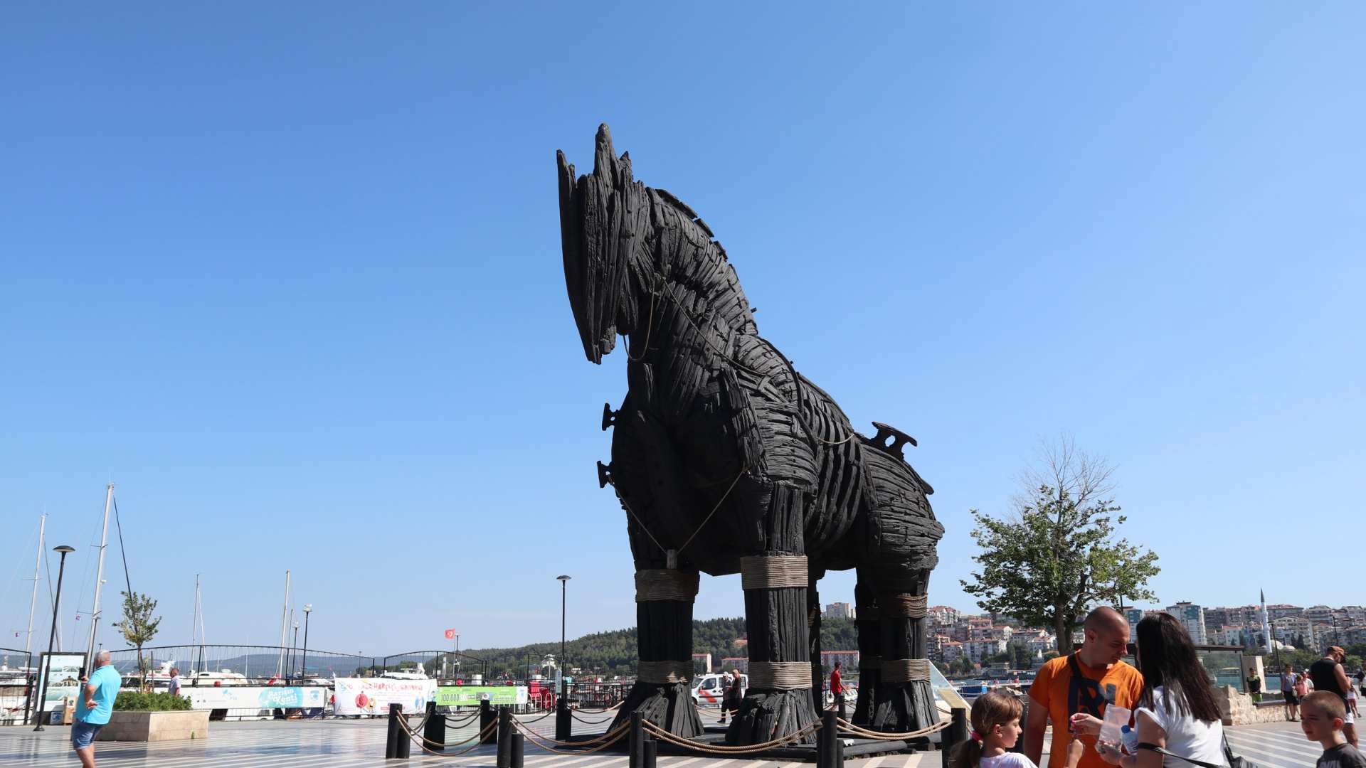 The Trojan Horse in Çanakkale