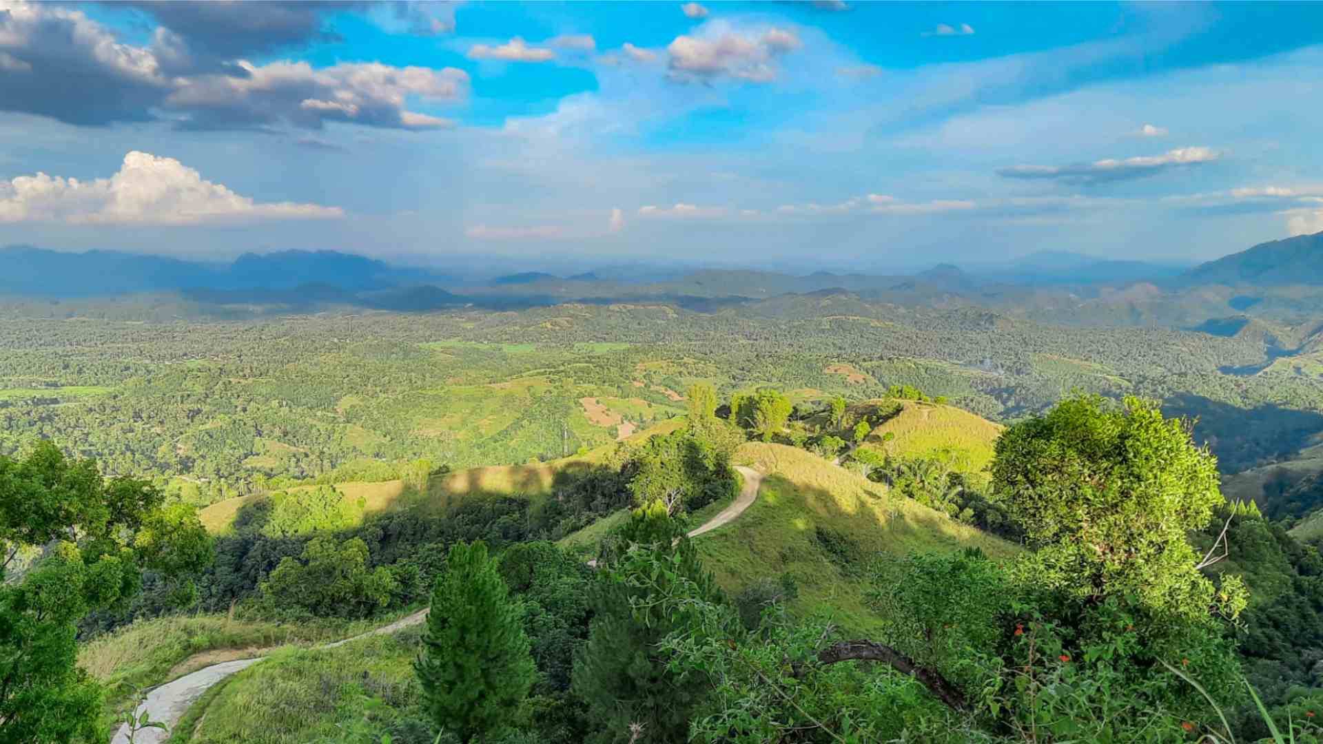 Rural landscape in West Sumatra