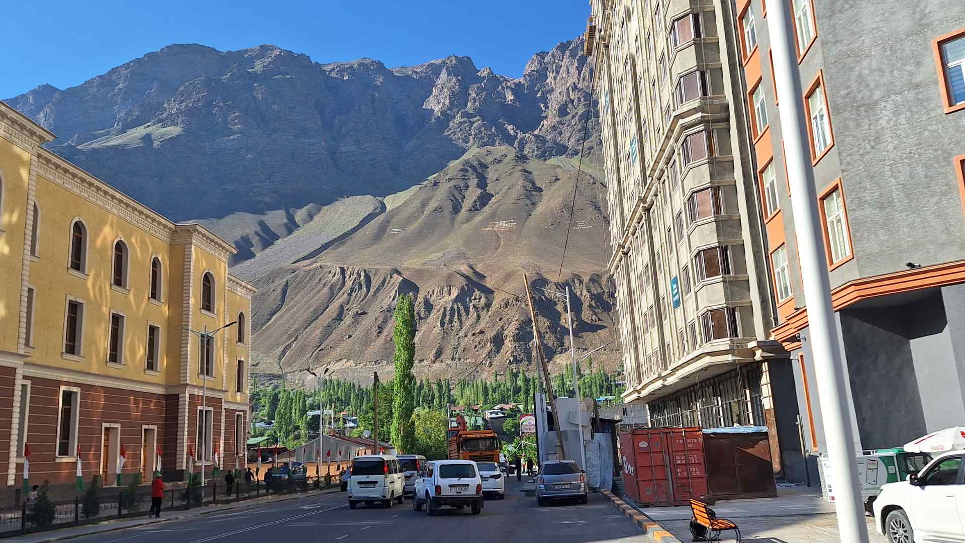 The center of Khorog