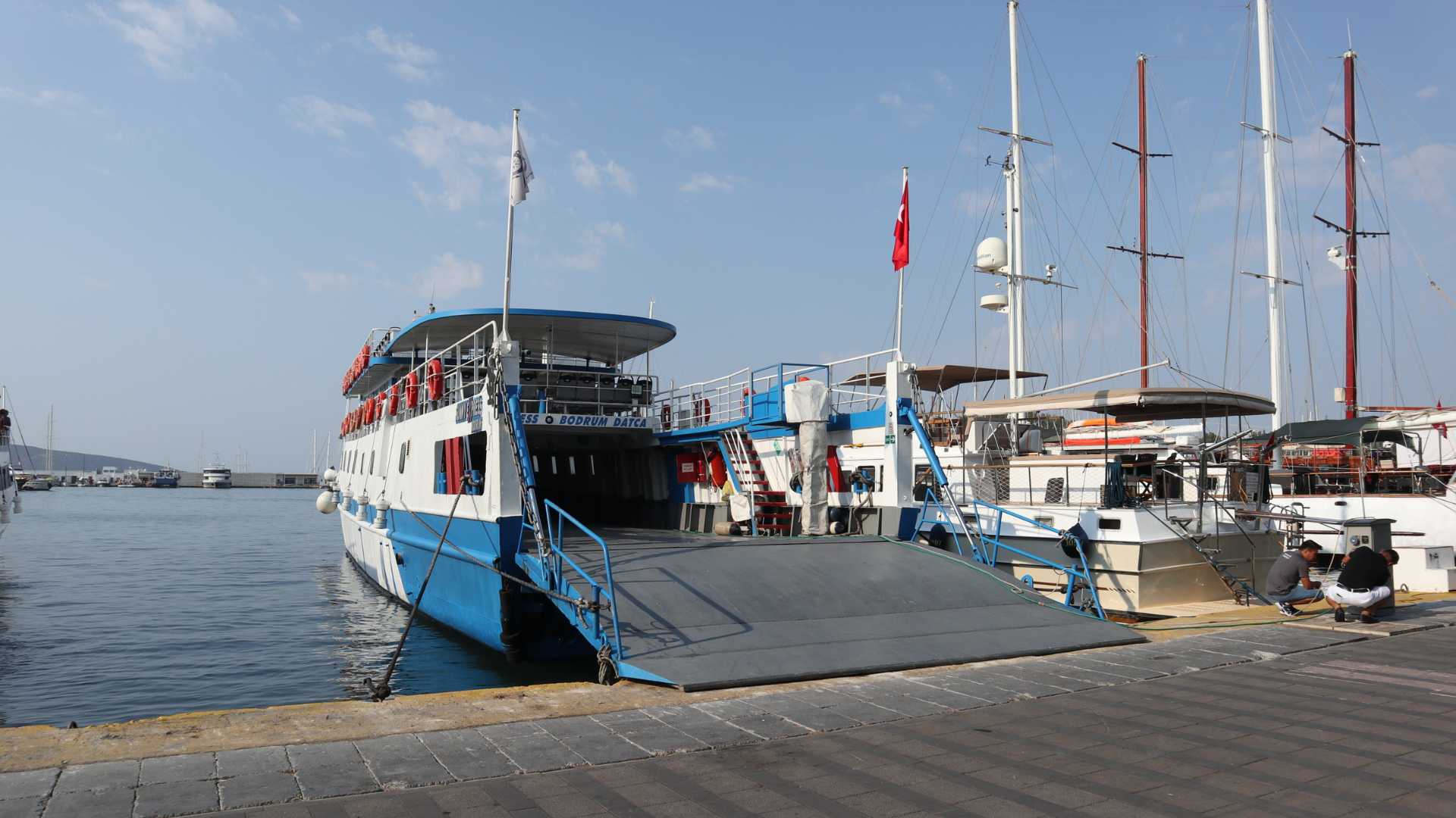 Ferry in Bodrum
