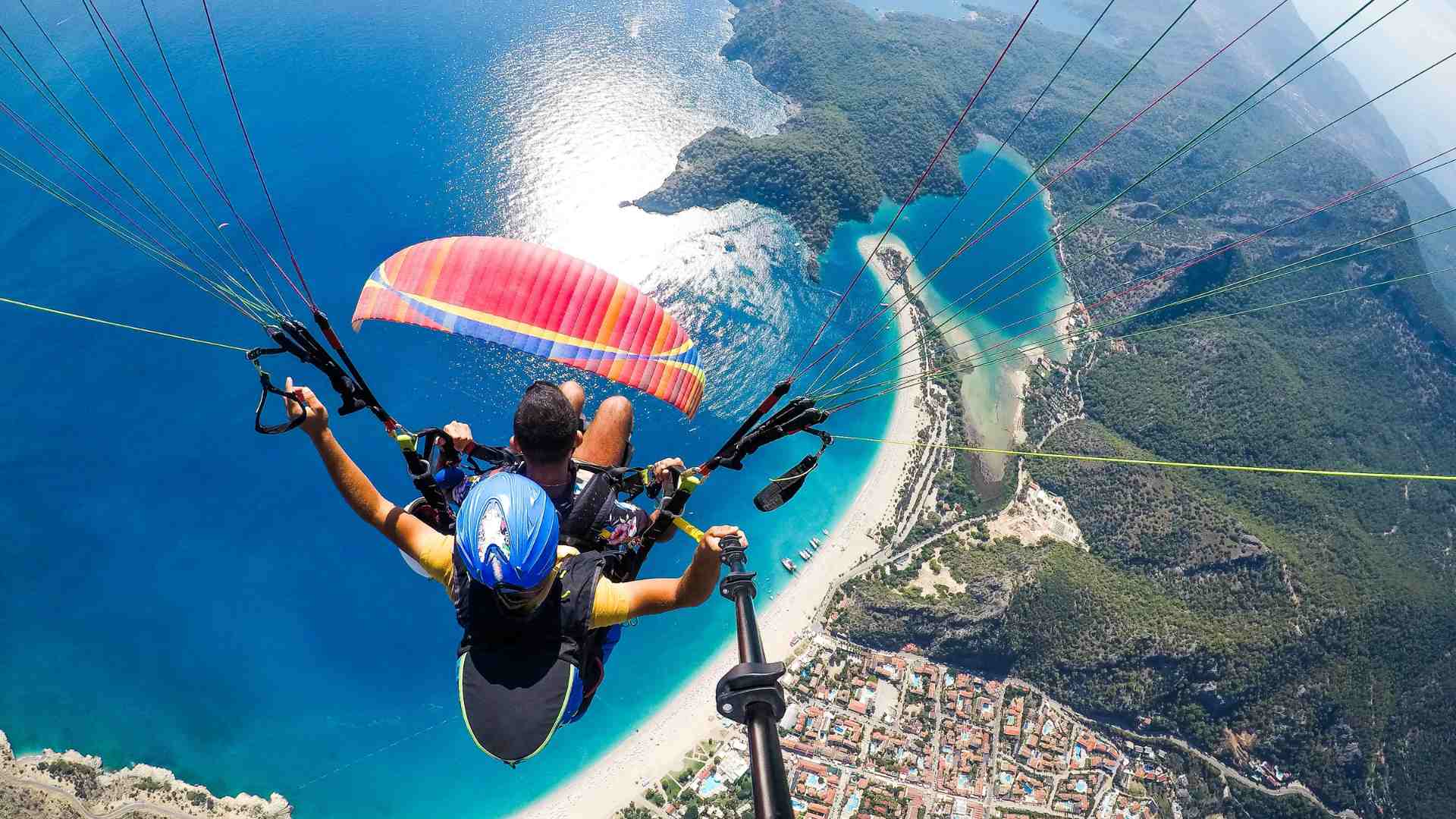 Paragliding from Mount Babadağ