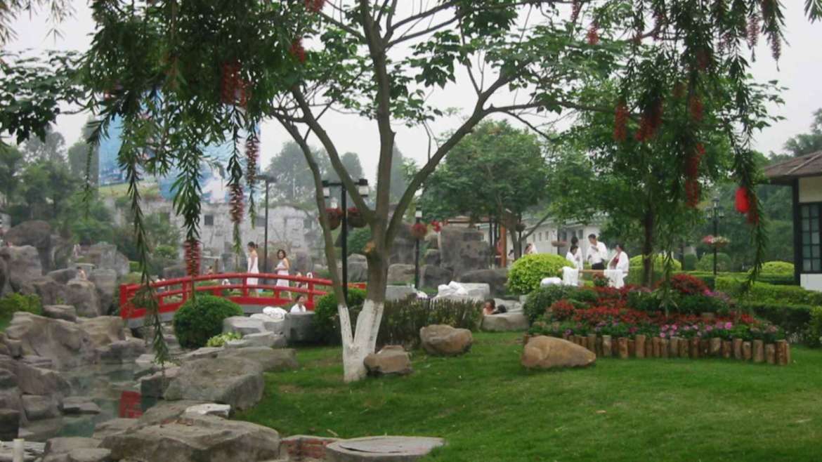Sankeng hot springs near Qingyuan, Guangdong