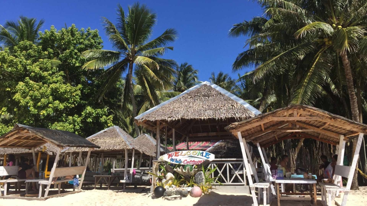On a beach in the Philippines- Daku Islands