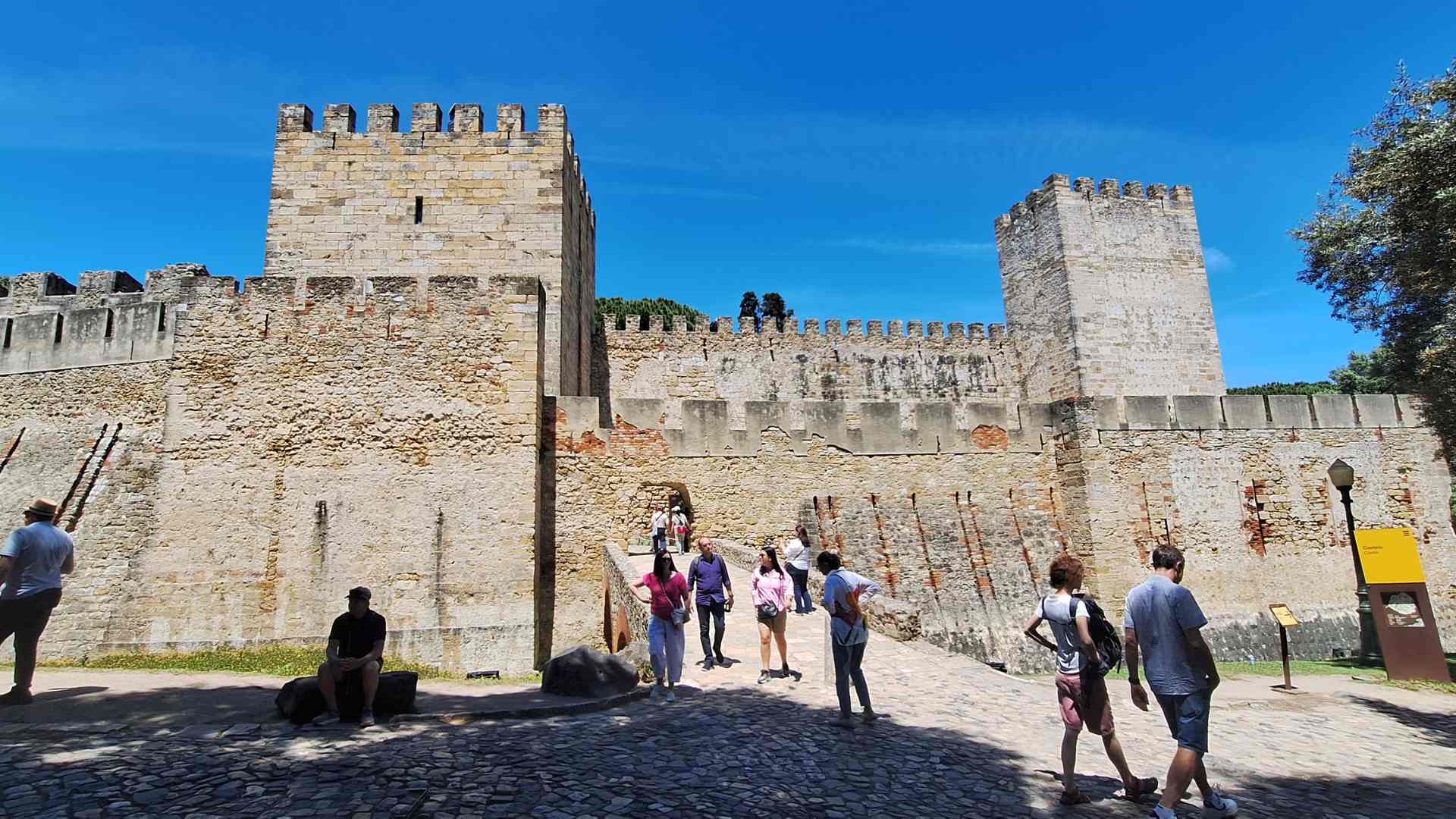Saint George's Castle walls