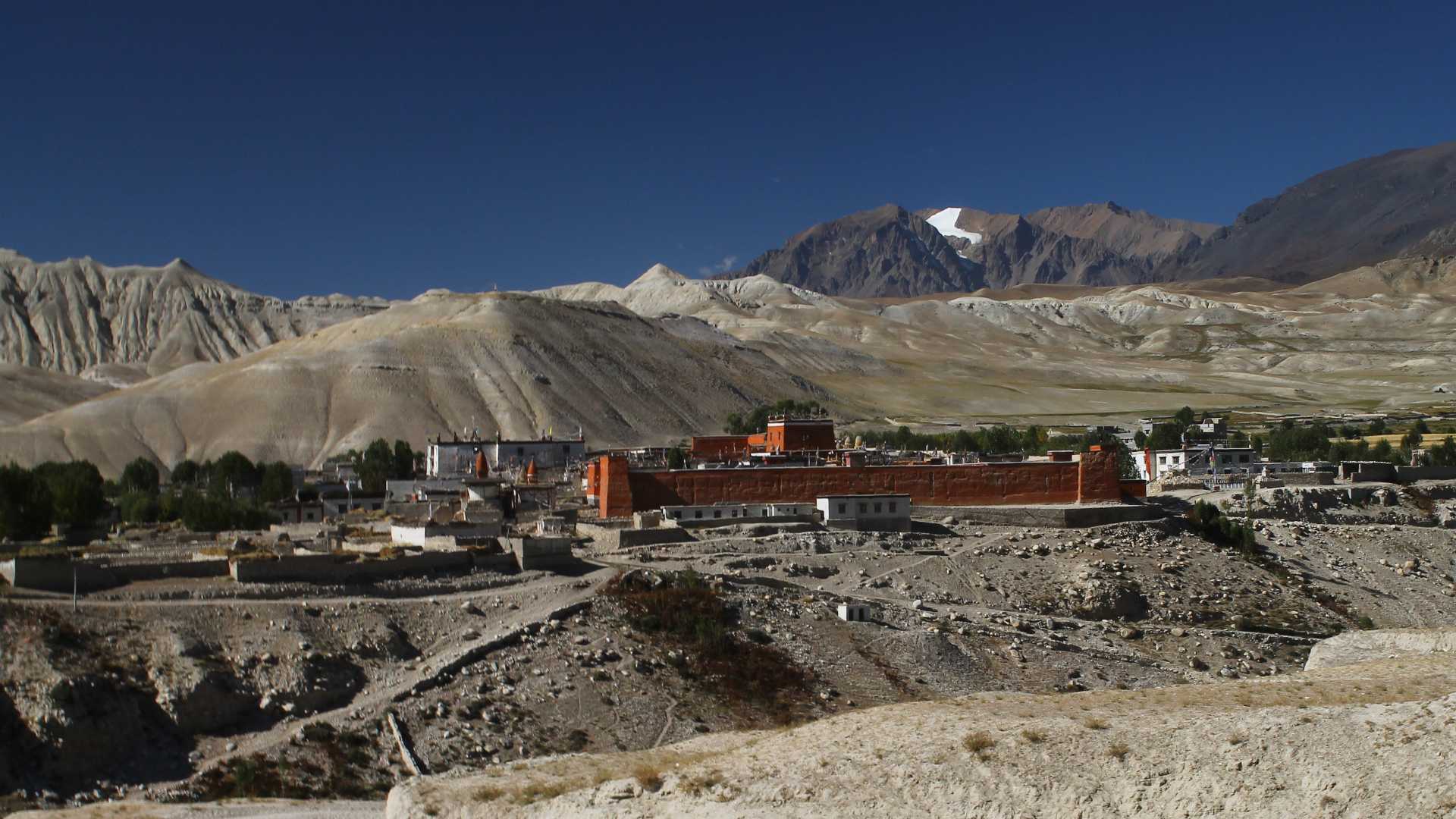 Lo Manthang in Upper Mustang