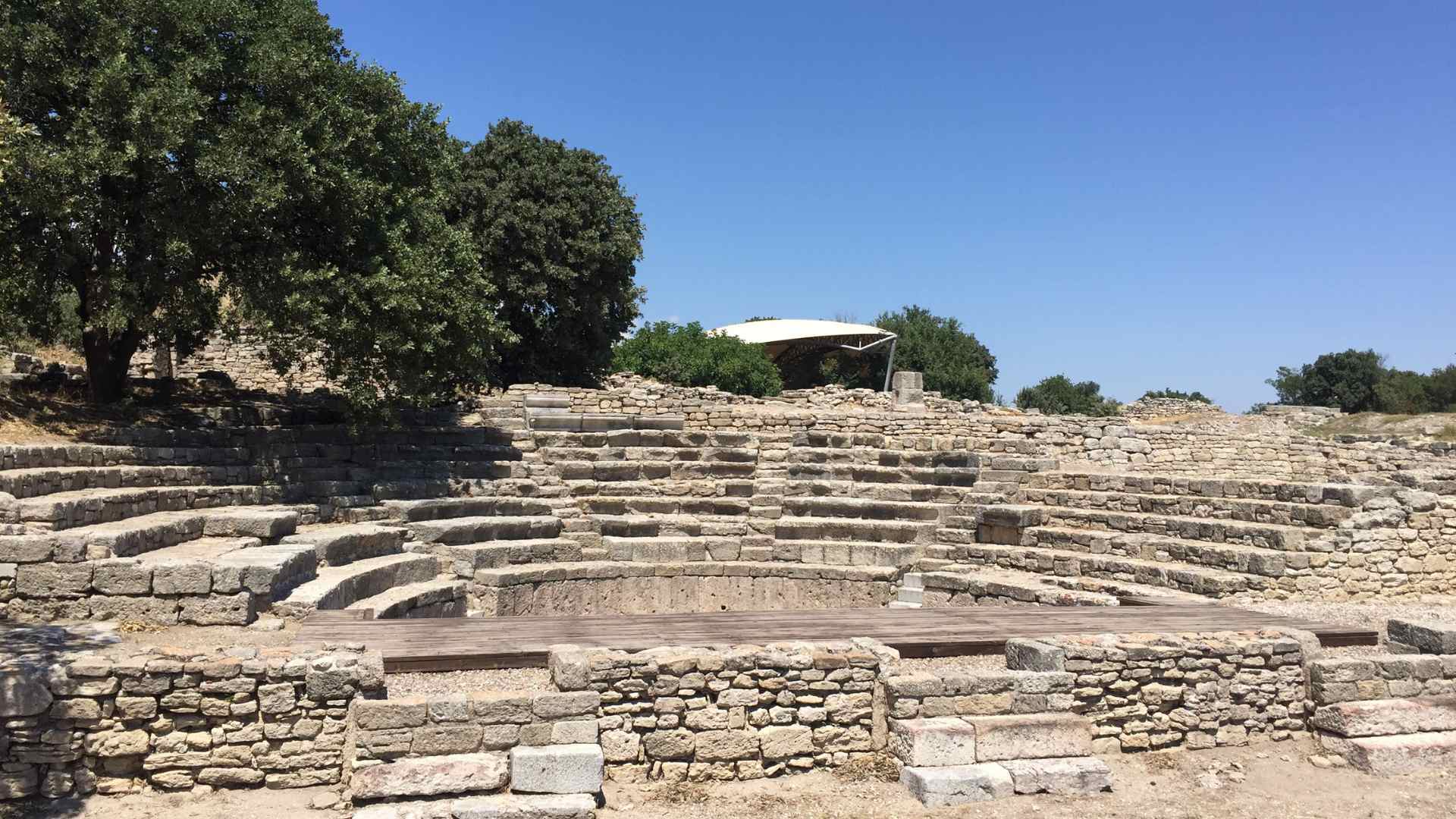 An ancient theater in Troy