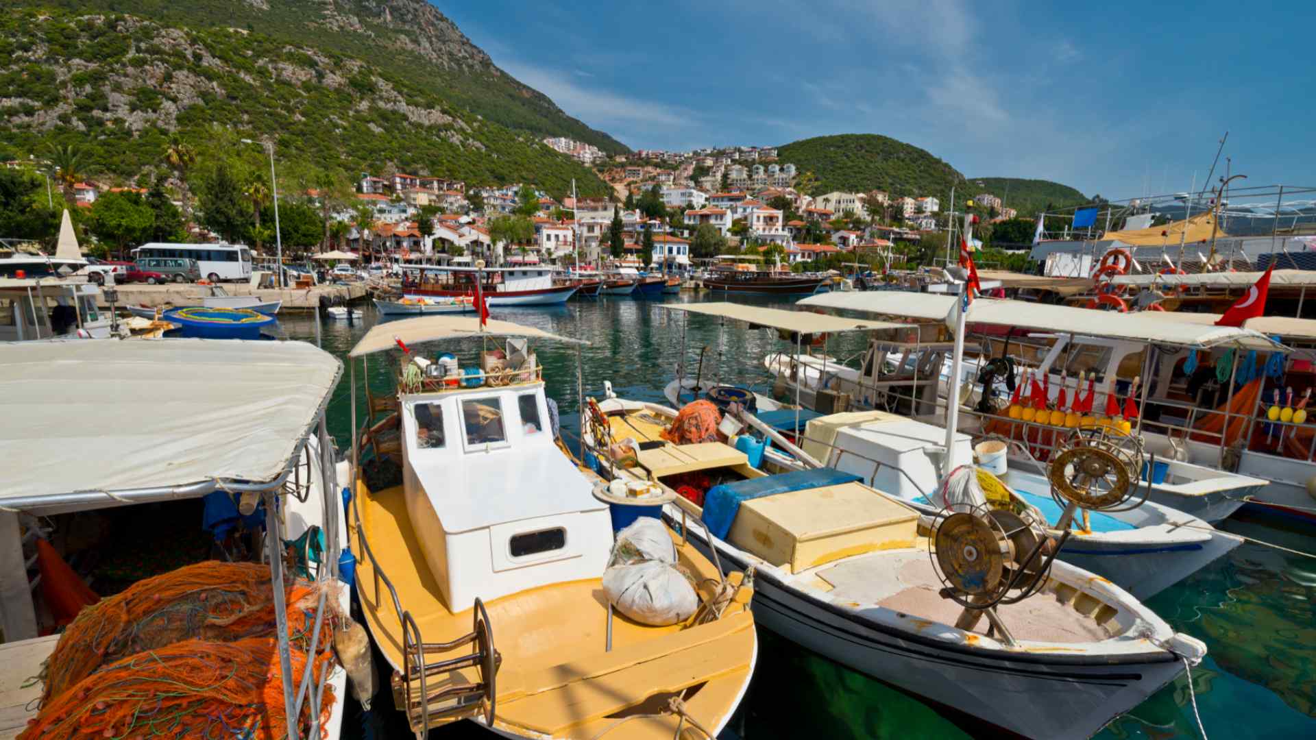 The marina of Kas