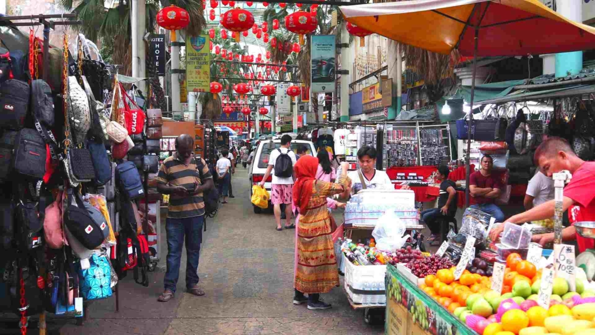 Petaling Street Market in Chinatown