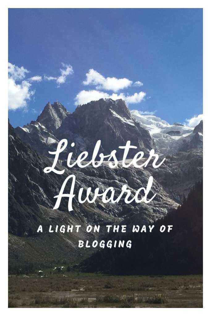 Liebster Award- a light on the way of running a travel blog