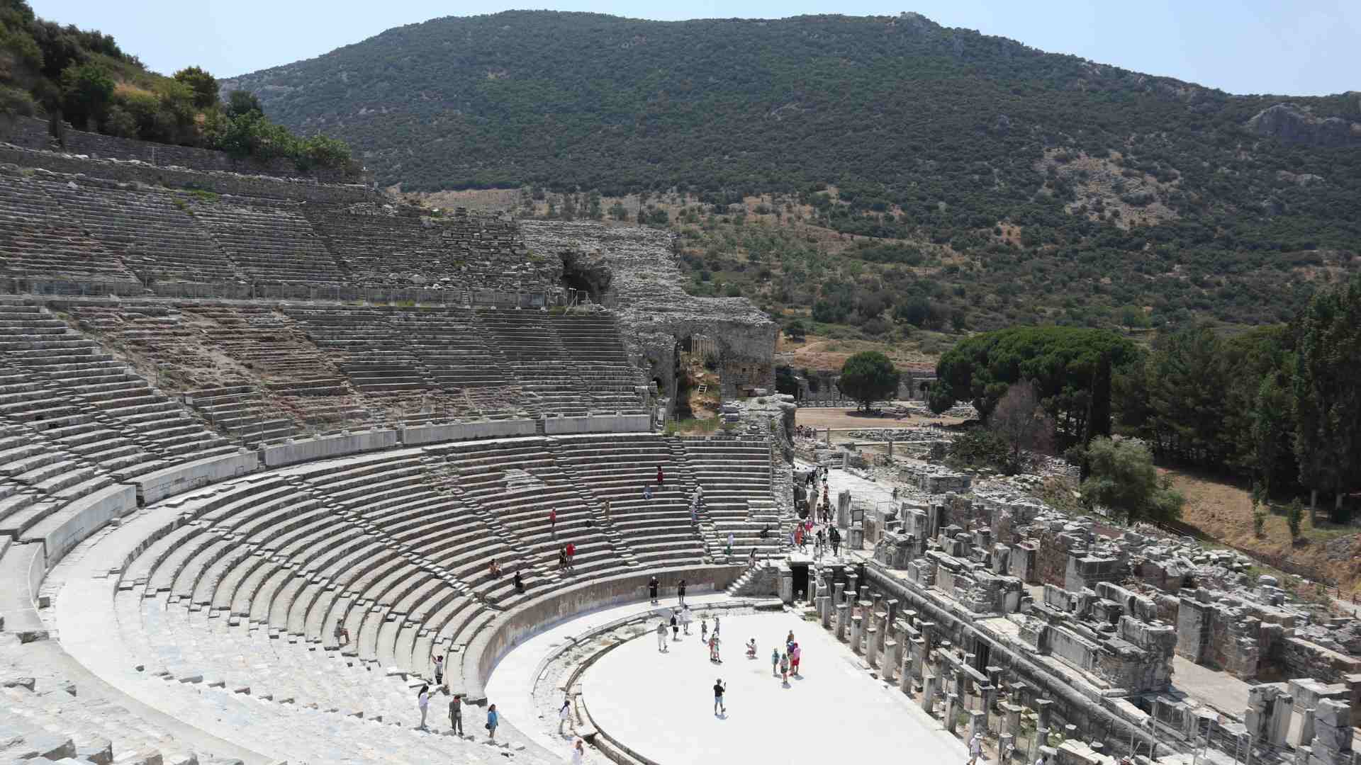 Ancient theater in Ephesus