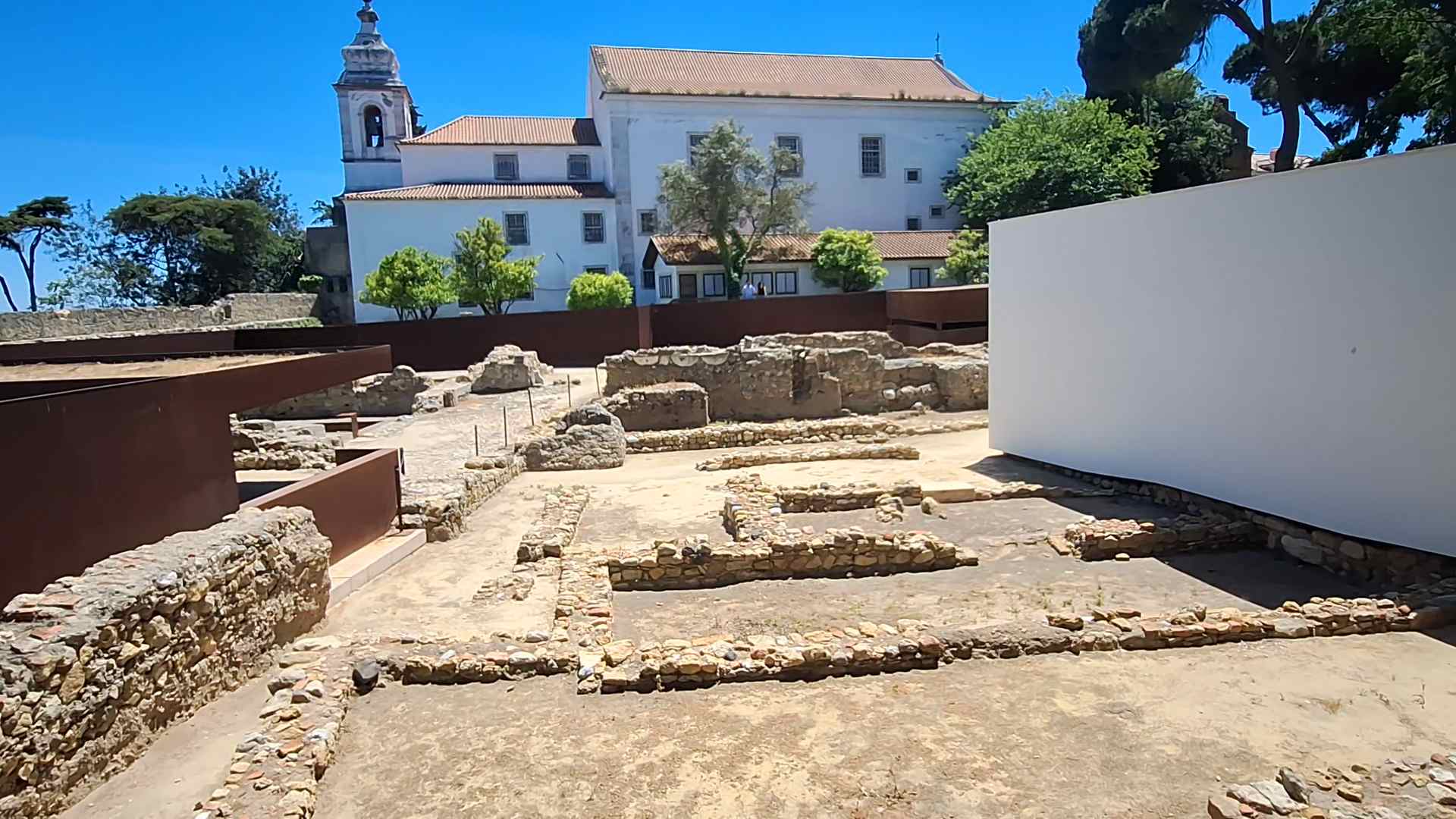 Archaeological site in Saint George's Castle