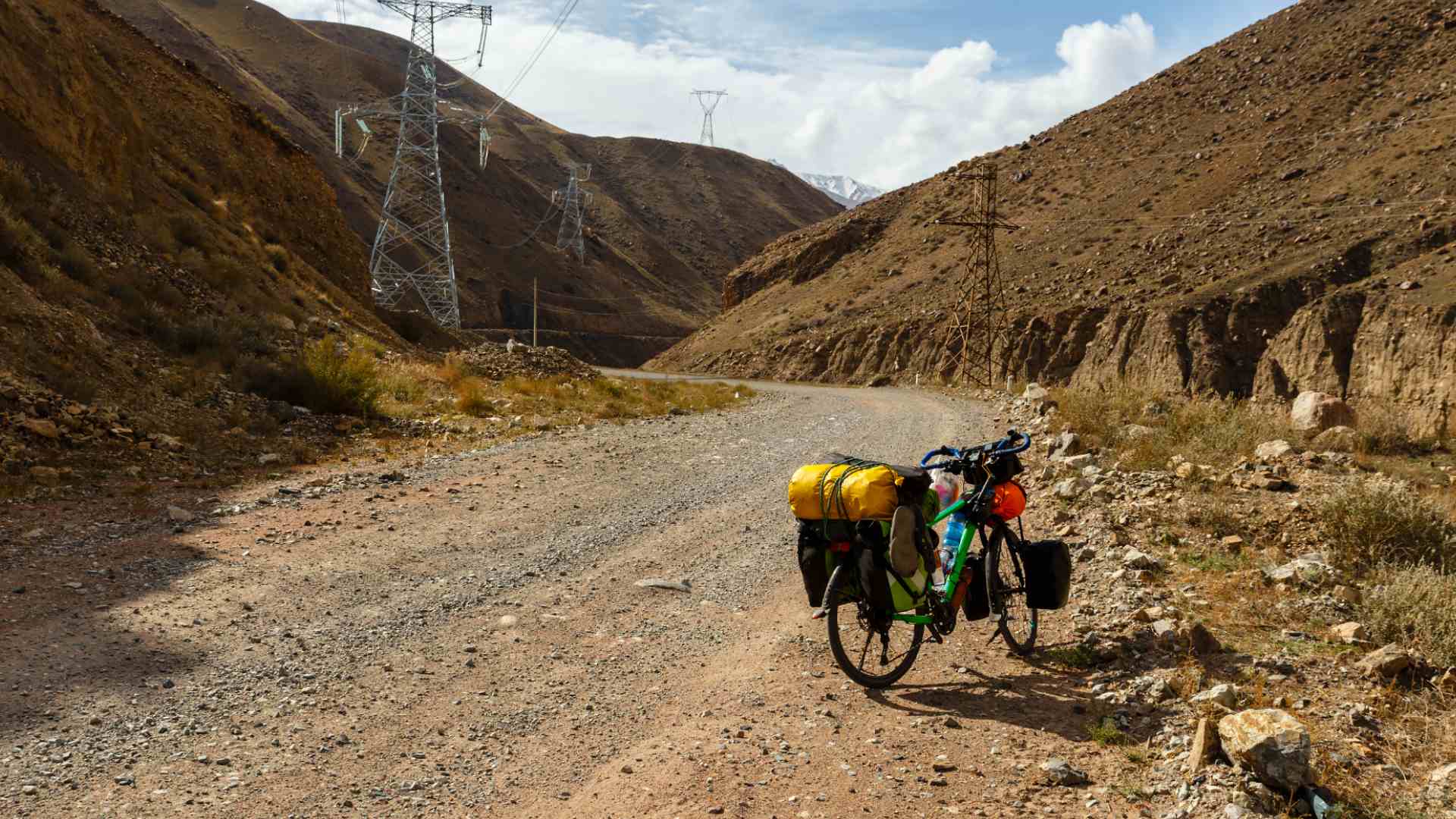 Cycling on the off-the-beaten-road in Kyrgyzstan